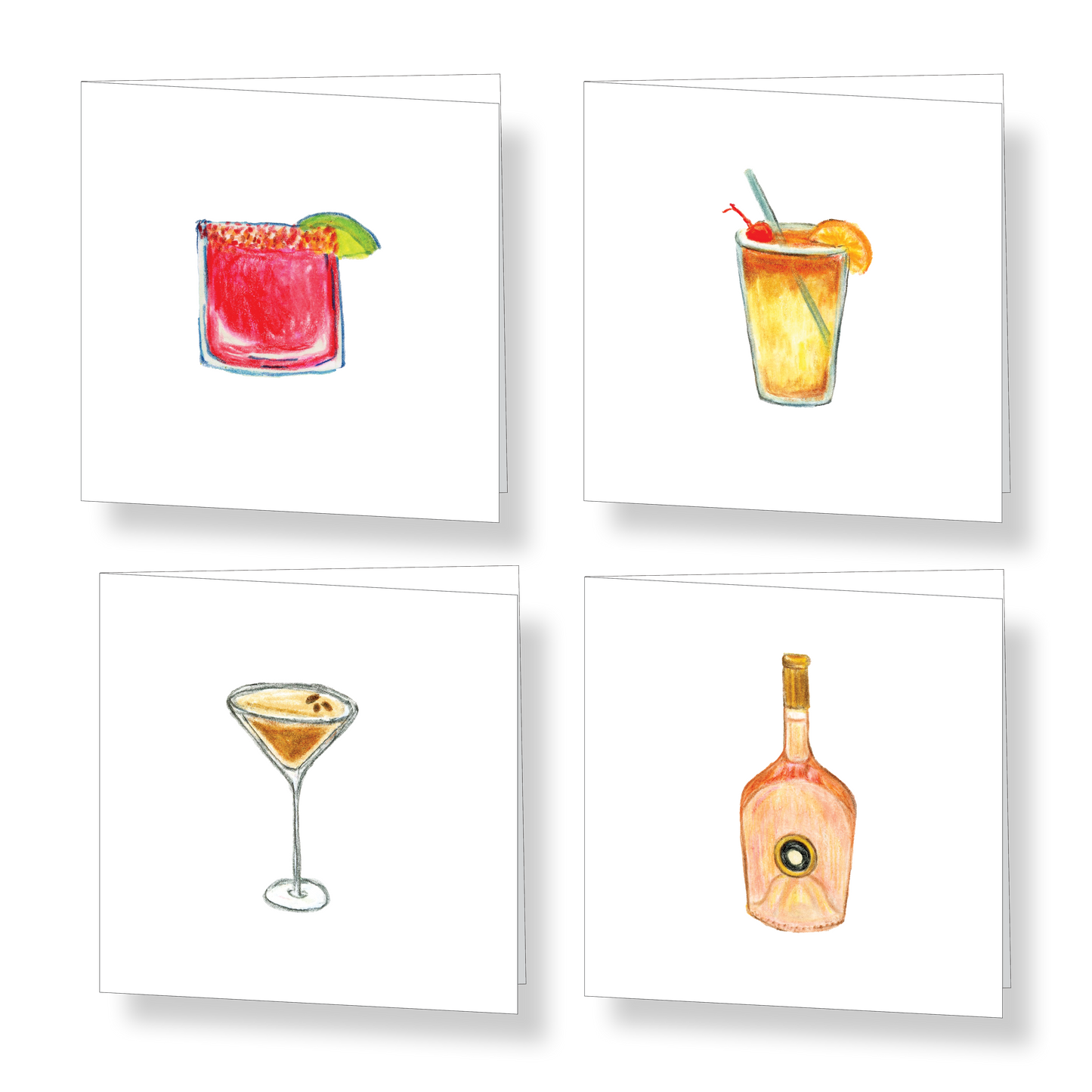 Summer Sips Mini Card Set