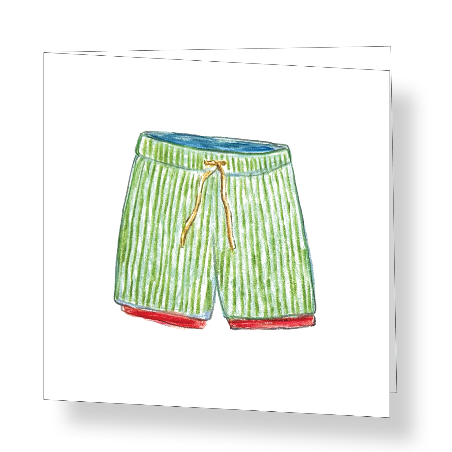 Swim Trunks Mini Card