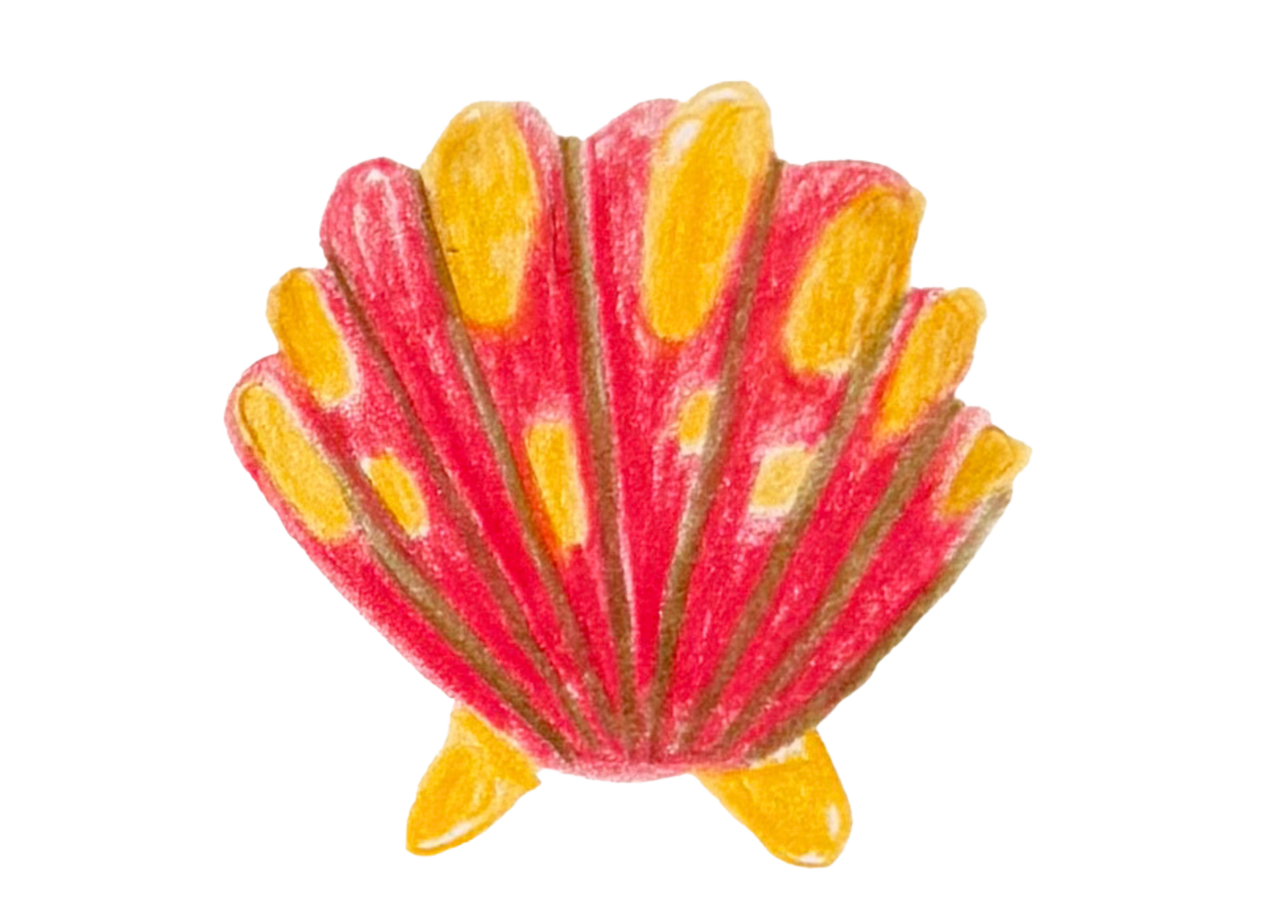 Red Shell Stir Stick