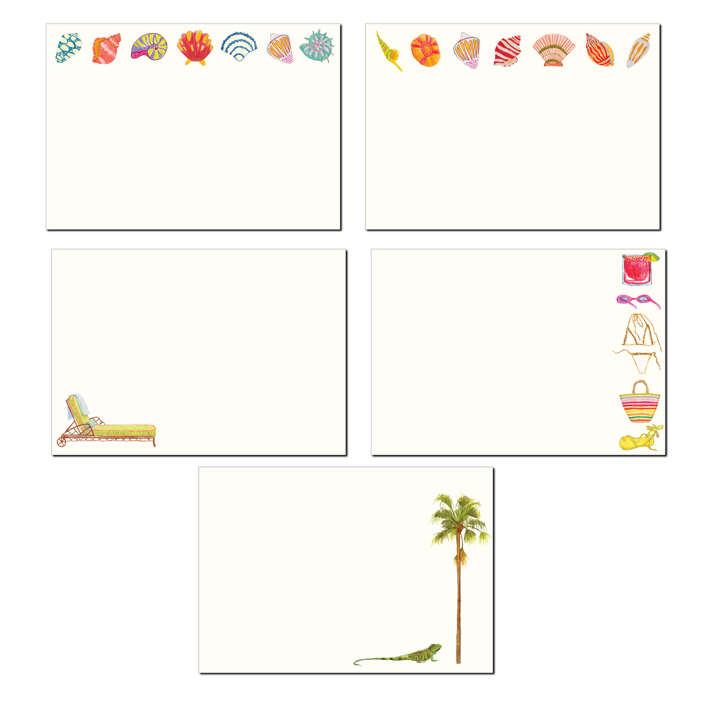Palm Beach Notecard Set