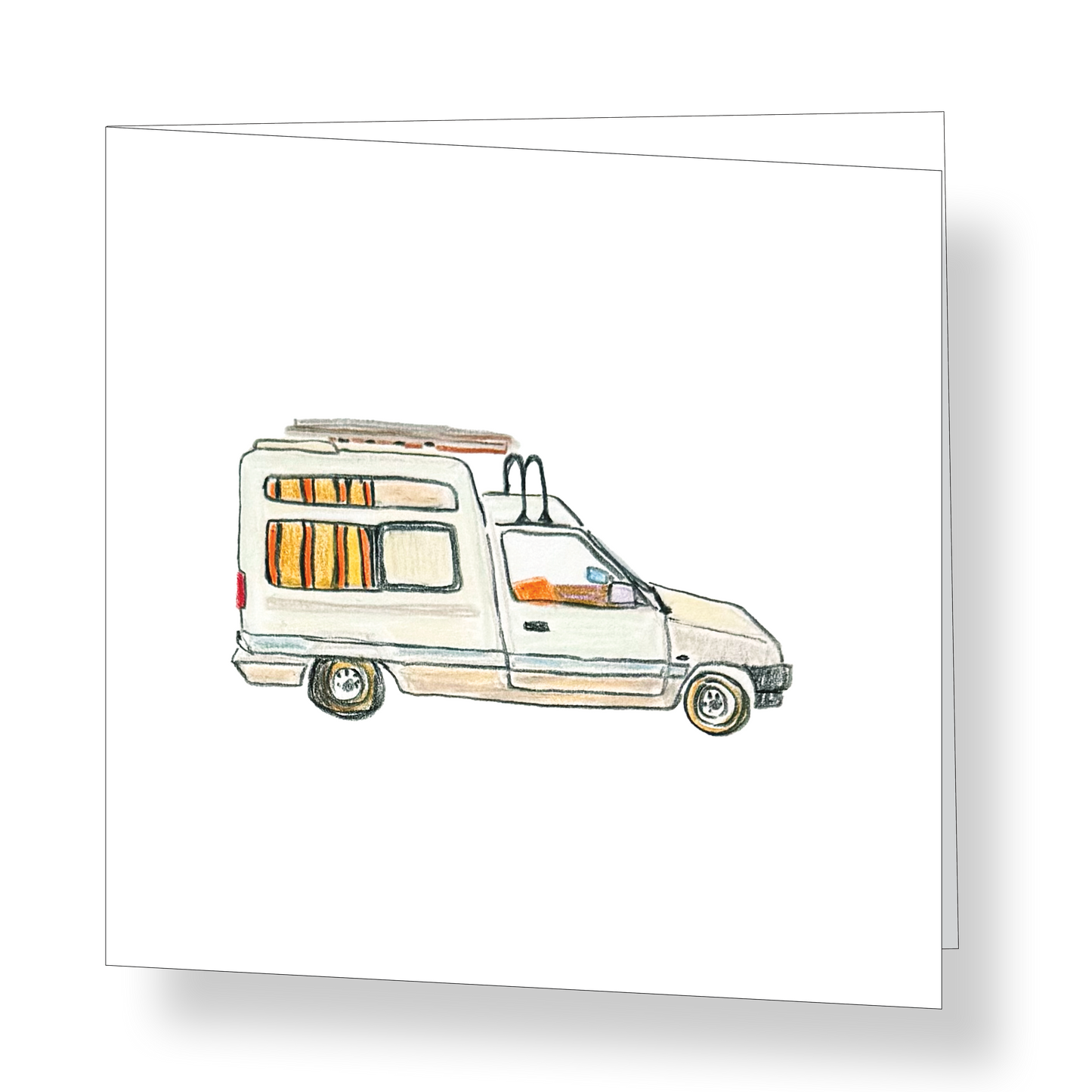 Spanish Van Mini Card